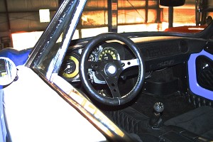 Alpine-Renault A110 in Austin TX interior