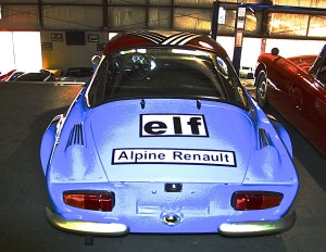 Alpine-Renault A110 in Austin TX rear