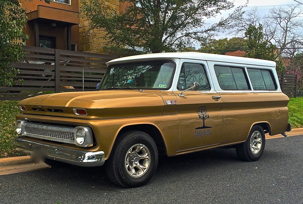 Mid-60s Chevrolet Suburban in Austin TX Happy Hemp