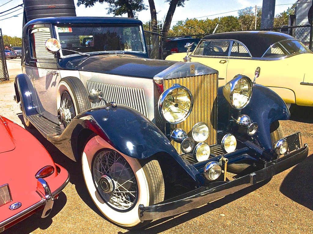 Vintage Rolls Royce in Ausitn Texas