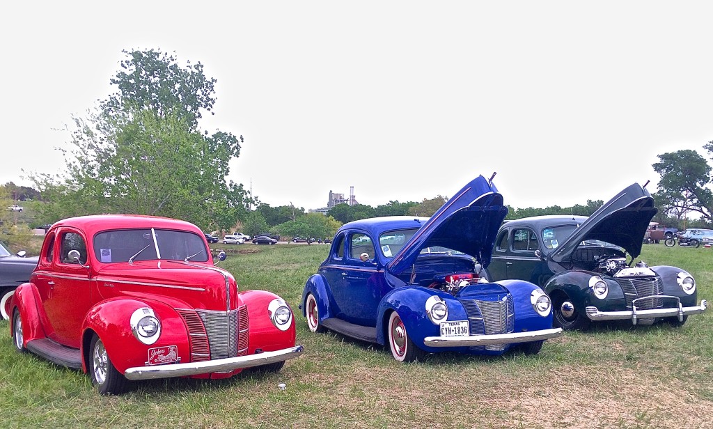 1940 Fords at Lonestar Round Up in Austin