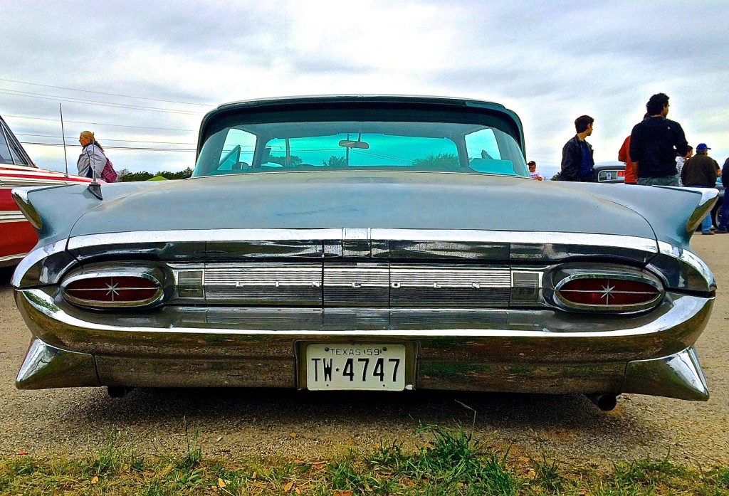 1959 Lincoln at Lonestar Round Up rear