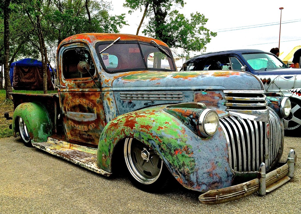 Early 40s Chevrolet Custom Pickup at Lonestar Round Up