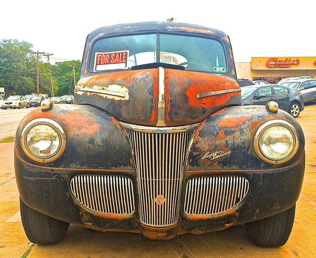 1941 Ford Business Coupe in Austin TX front