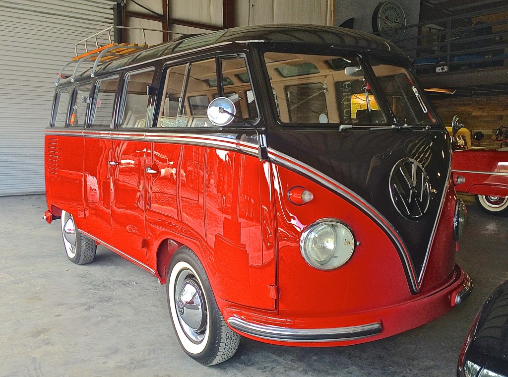 1960s VW Bus at Motoreum Austin TX
