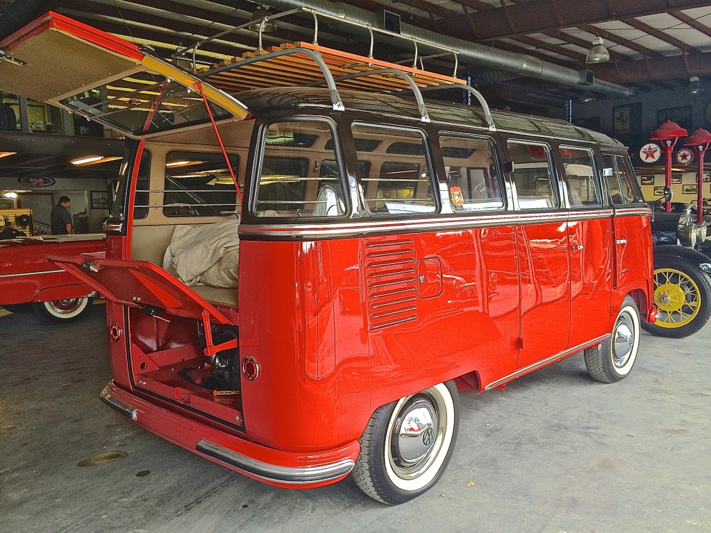 1960s VW Bus at Motoreum in Austin TX