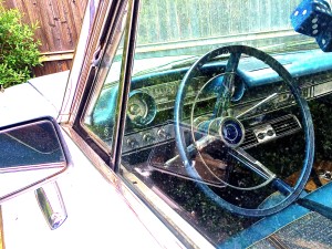 1964 Ford Galaxy 500 in Austin TX interior