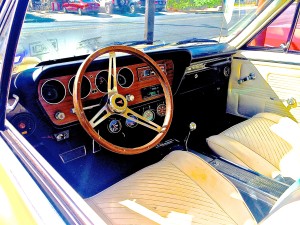1967 Pontiac GTO in Austin TX interior