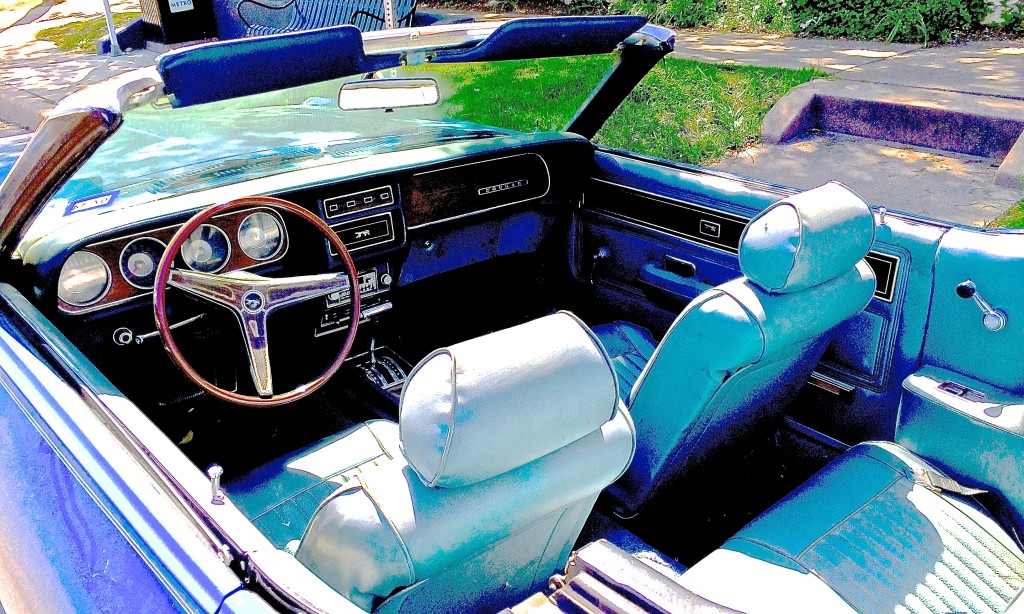 1969 Mercury Cougar Convertible in Austin TX interior
