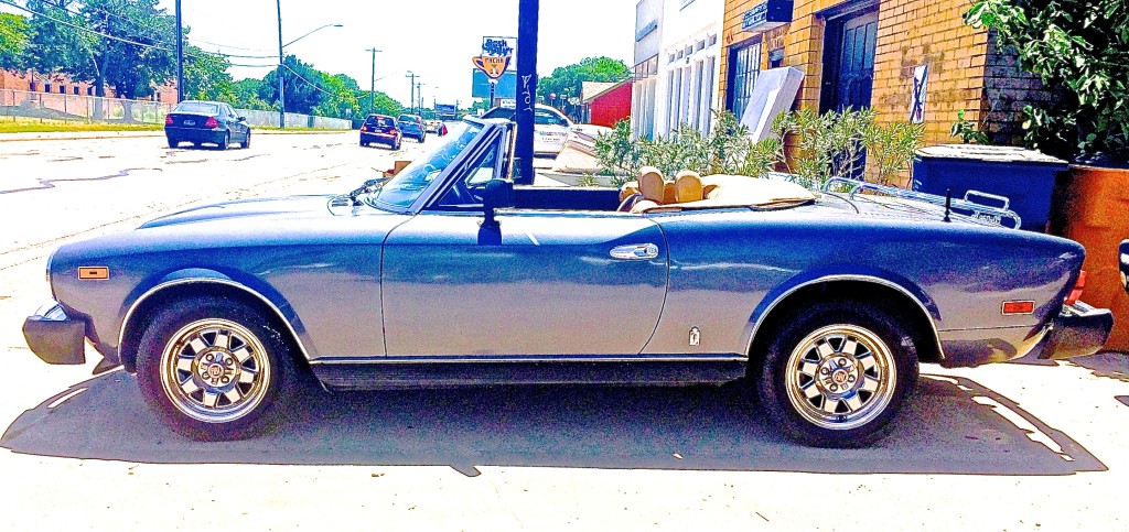 Rare Fiat 2000 Turbo Spider on Burnet Road | My Car Pics from Texas ...