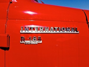 International R-185 Fire Truck in Austin TX detail