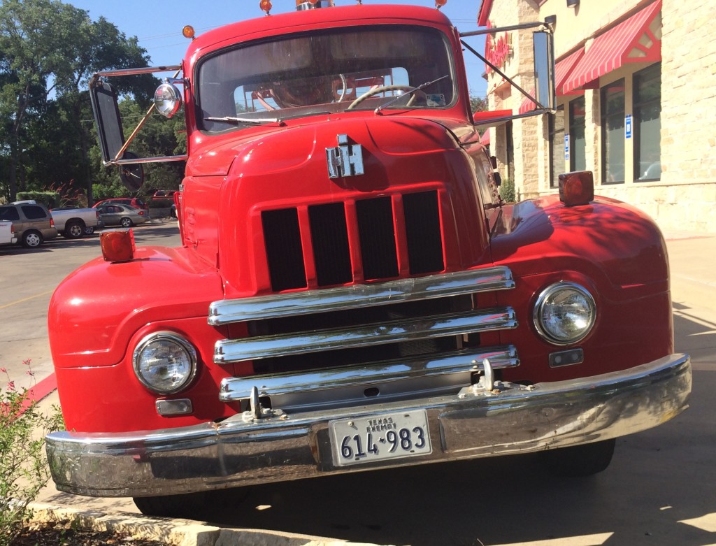 International R-185 Fire Truck in Austin TX front
