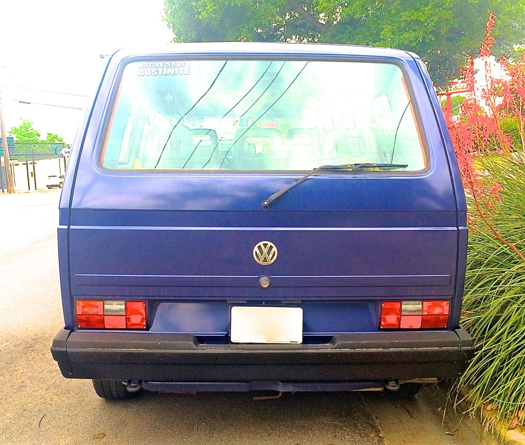 VW Vanagon in Austin TX rear