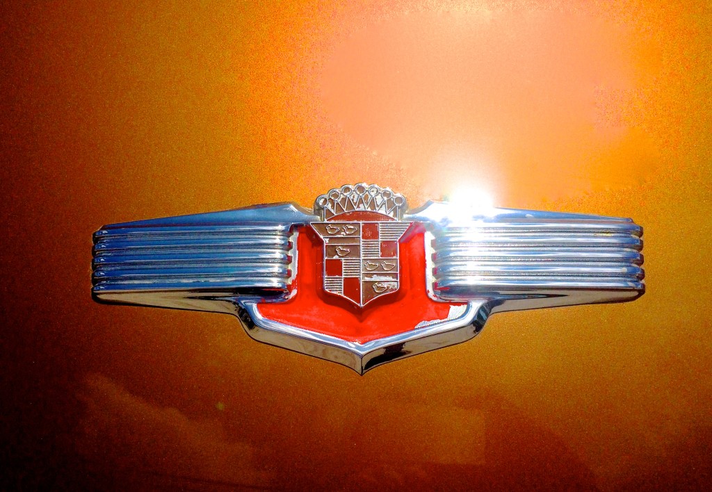 1941 Cadillac Custom in Austin TX emblem