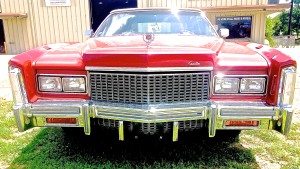 1970s Cadillac Eldorado in Austin TX front