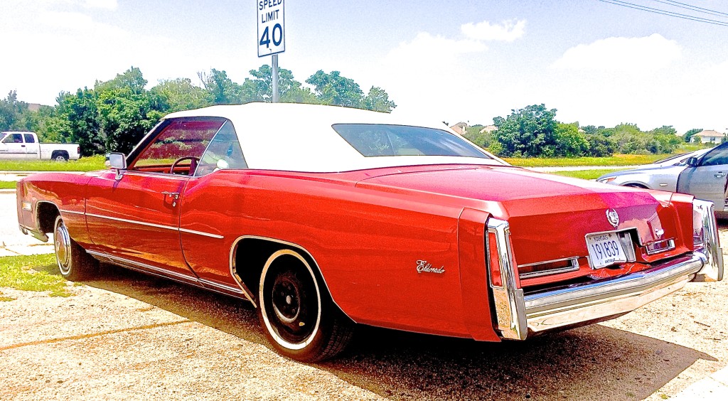 1970s Cadillac Eldorado in Austin Texas