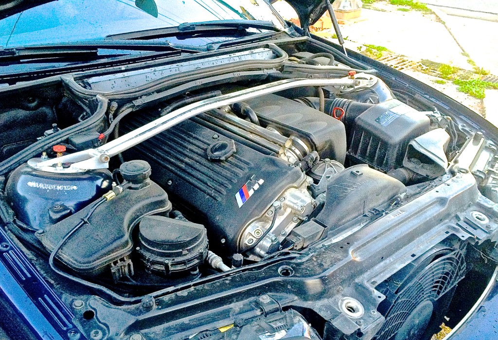 Juliann's BMW Wagon in Austin engine