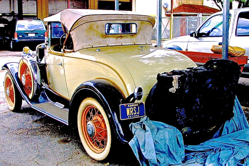 Vintage Chevrolet detail in Cedar Park rear