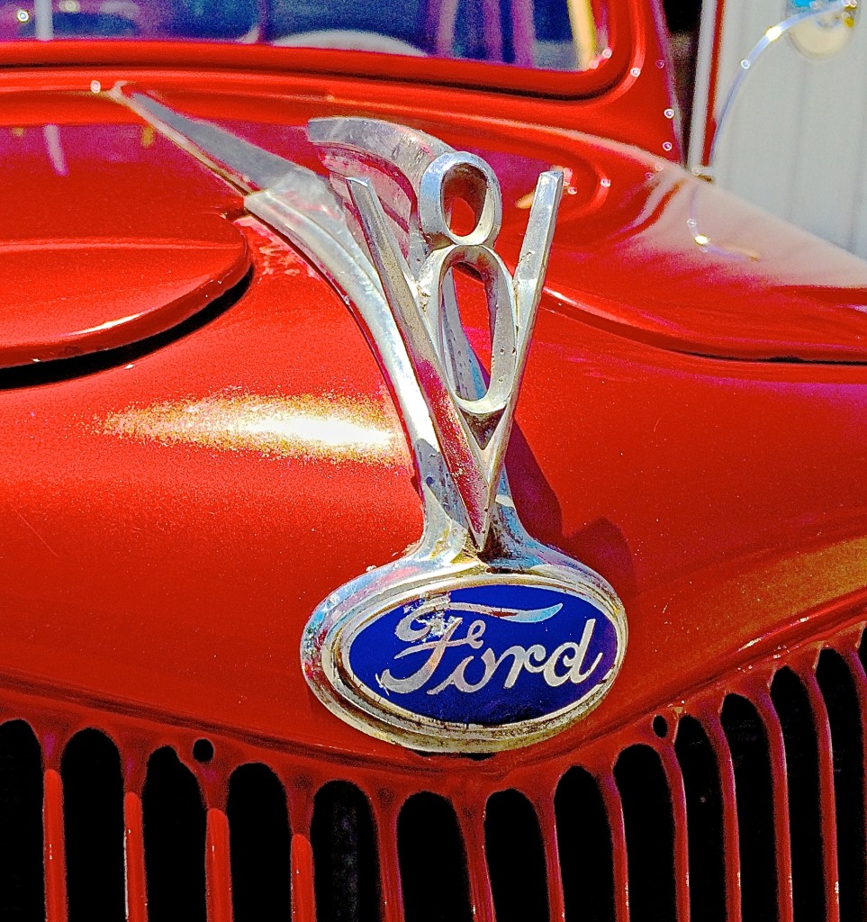 1935 Ford Coupe for sale Austin TX emblem