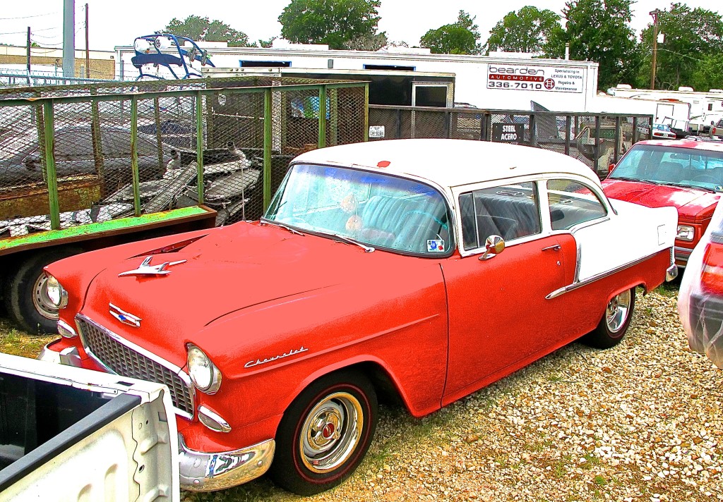 1955 Chevrolet Two Door, Red in Austin TX