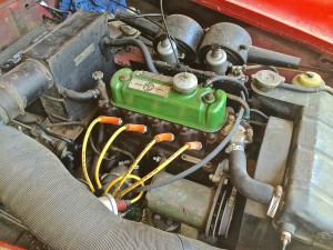 1962 MG Midget Mk 1 engine