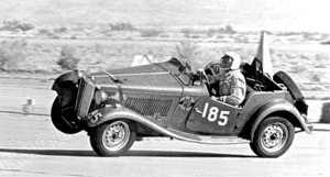 MG TD Racer Tipping
