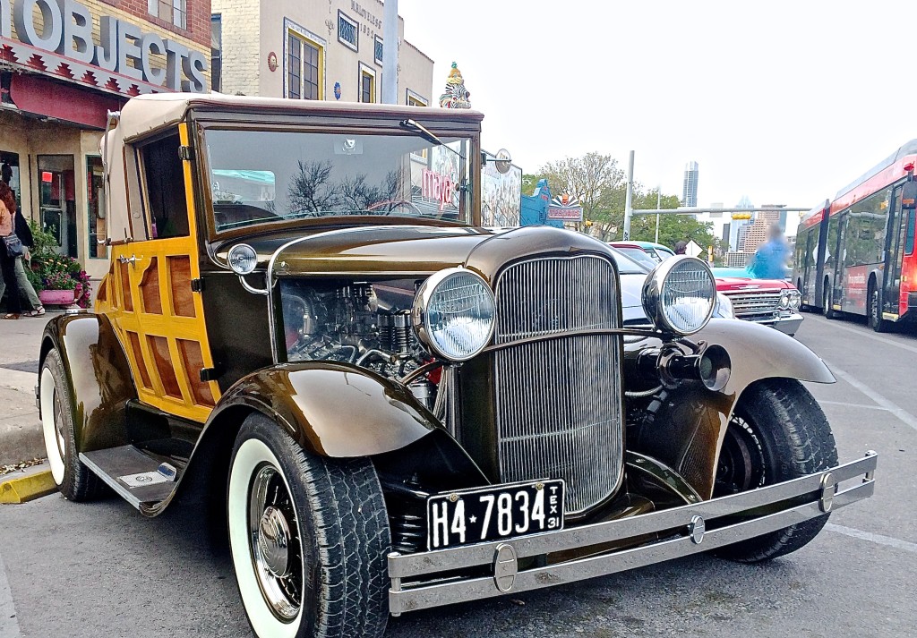 1931 Ford Woody Convertible Hot Rod in Austin TX S Congress Ave