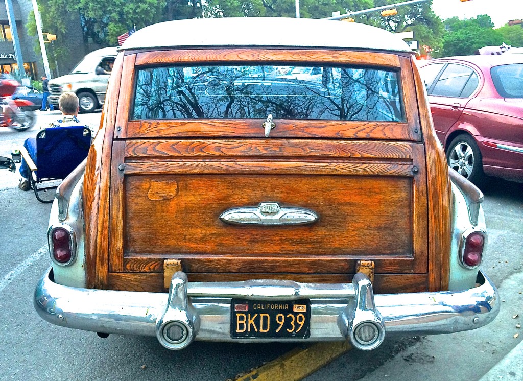 1952 Buick Super 59 Woody Estate Wagon in Austin rear