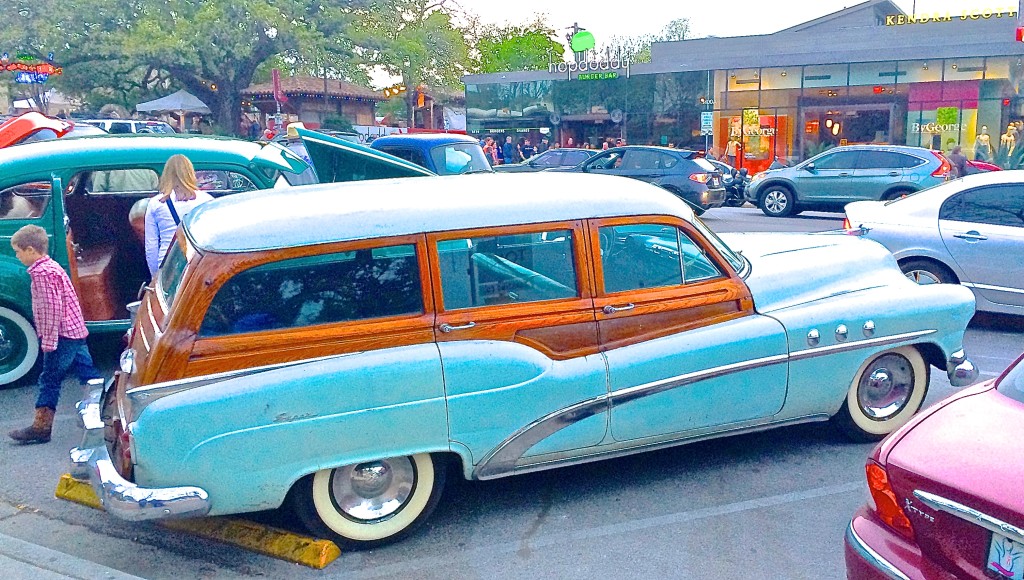 1952 Buick Super 59 Woody Estate Wagon in Austin side view