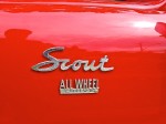 1963 International Harvester Scout in Austin TX emblem