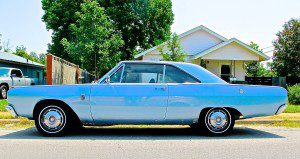 1967 Dodge Dart GT in Austin TX side