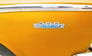 1967 Falcon Futura Sports Coupe 289 V8 in Austin TX 289 Emblem