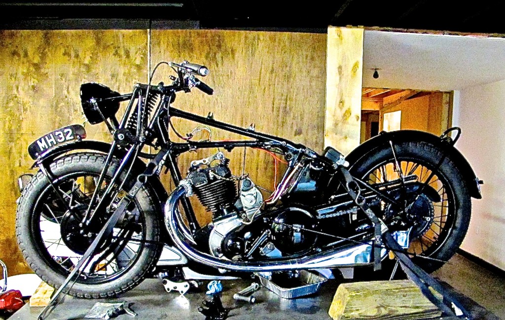 Vintage Raleigh Motorcycle in Austin TX