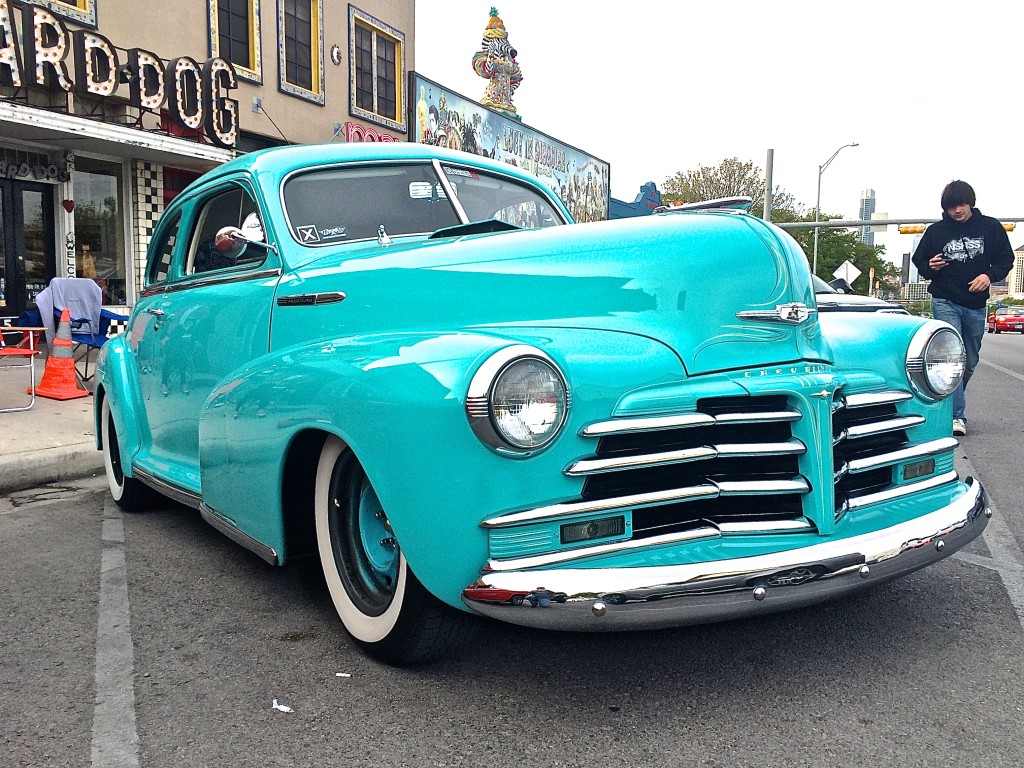 1947 Chevrolet Custom on Congress Ave, Austin TX