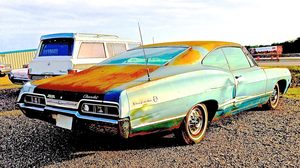 1967 Chevrolet Fastback North of Austin TX rear