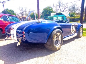427 Cobra in Austin, TX rear view