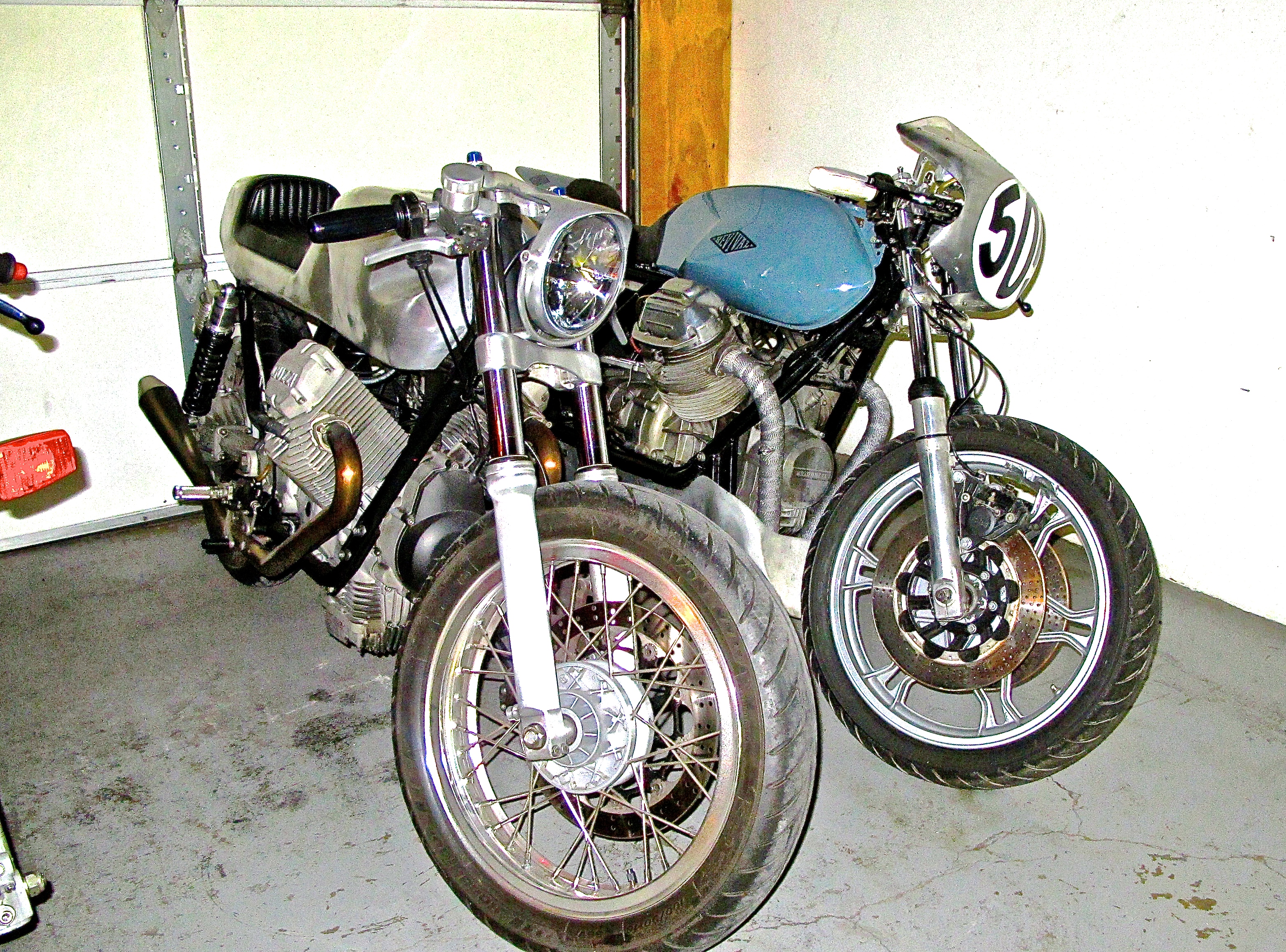 Moto Guzzis at Revival Cycles