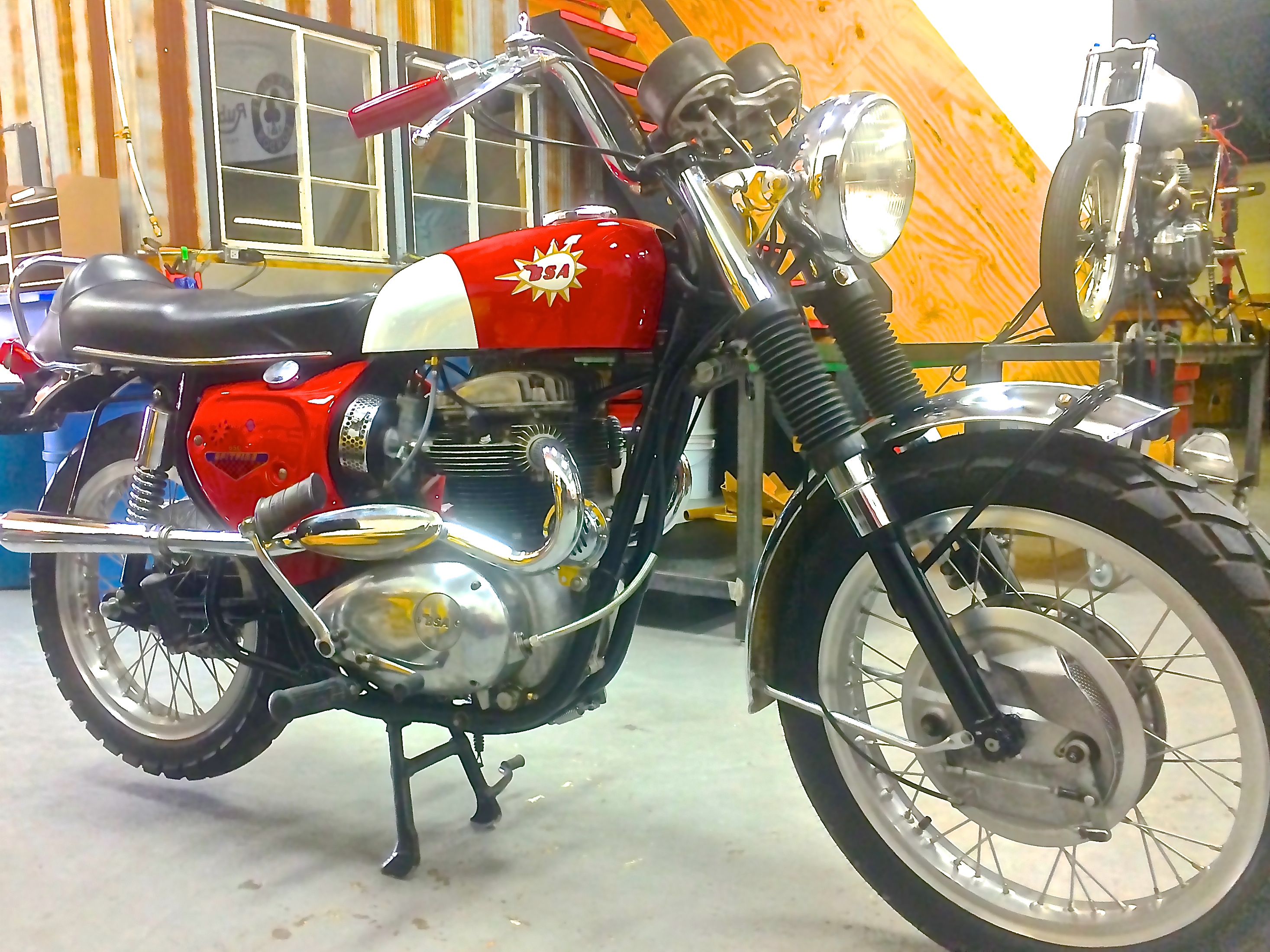 Vintage BSA Twin Scambler in Ausitn TX