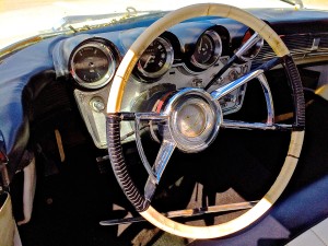 1960 Lincoln Coupe Austin TX dash instruments