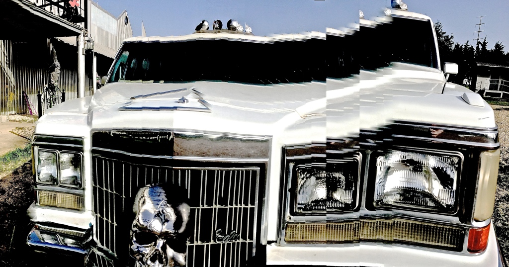 Cadillac hearse front