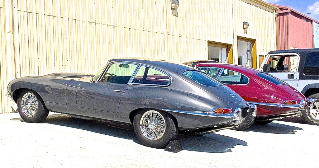 Jaguar XKEs in Austin Texas