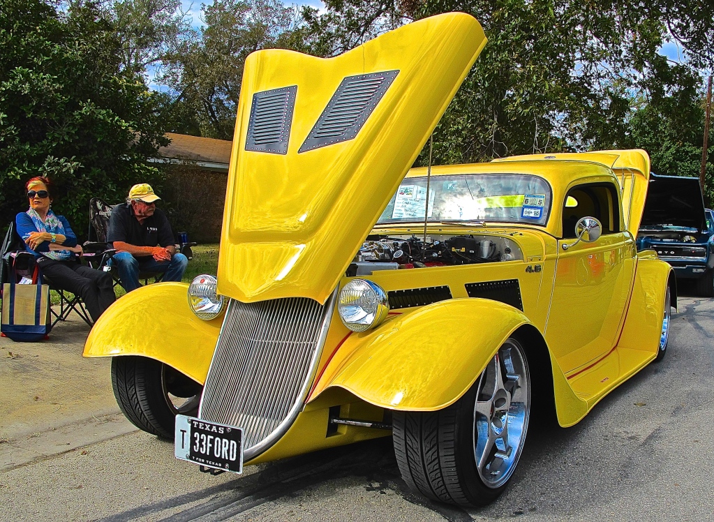 1933 Ford Hot Rod Supercharged 4v 4.6 Bastrop TX car show