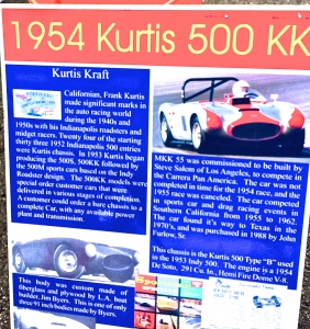1954 Kurtis KK500 Vintage Race Car at COTA info