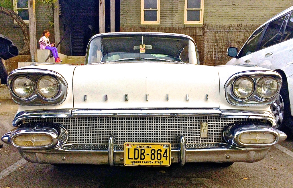 1958 Pontiac Chieftain Coupe on S. Congress front