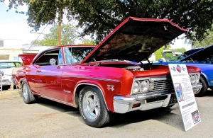 1966 Chevrolet Custom Coupe, Bastrop Car Show