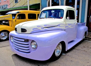 Custom Ford F-1 Pickup at Bastrop Car Show