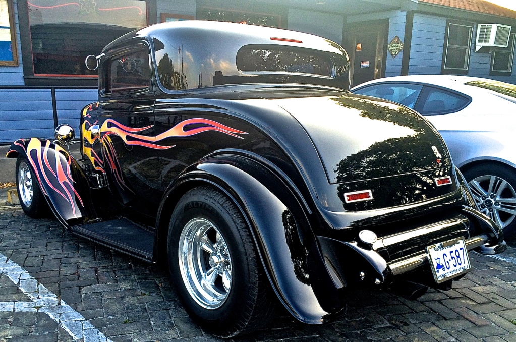 Early 30s Ford Hot Rod in Austin TX, S.Congress Ave