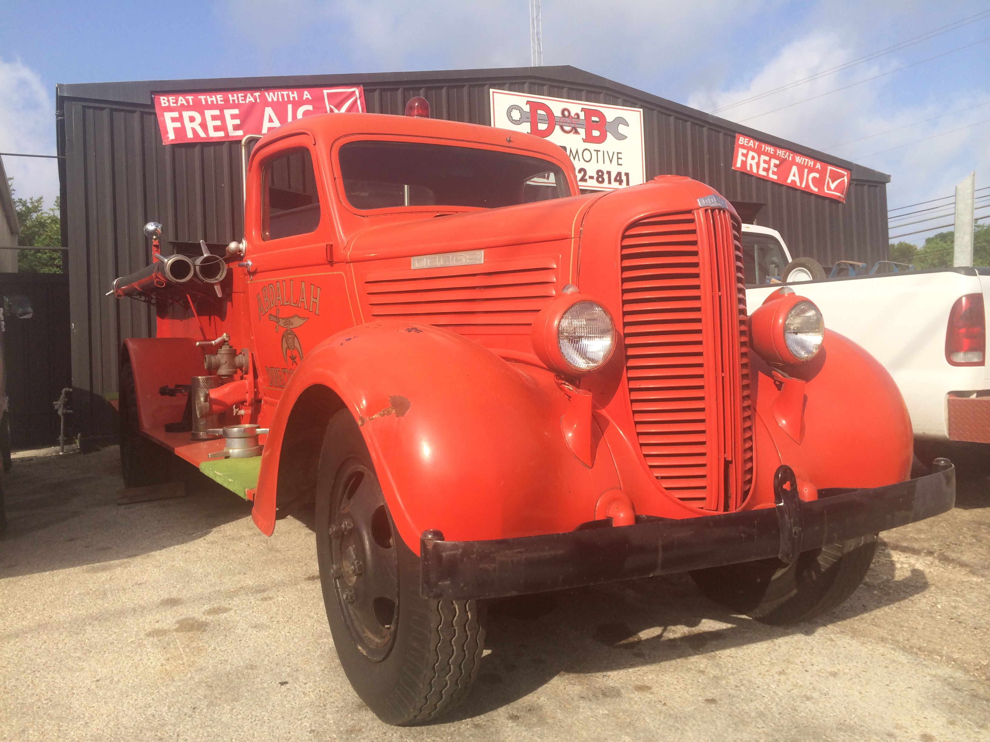 1937 Dodge Fire Truck in Austin Texas