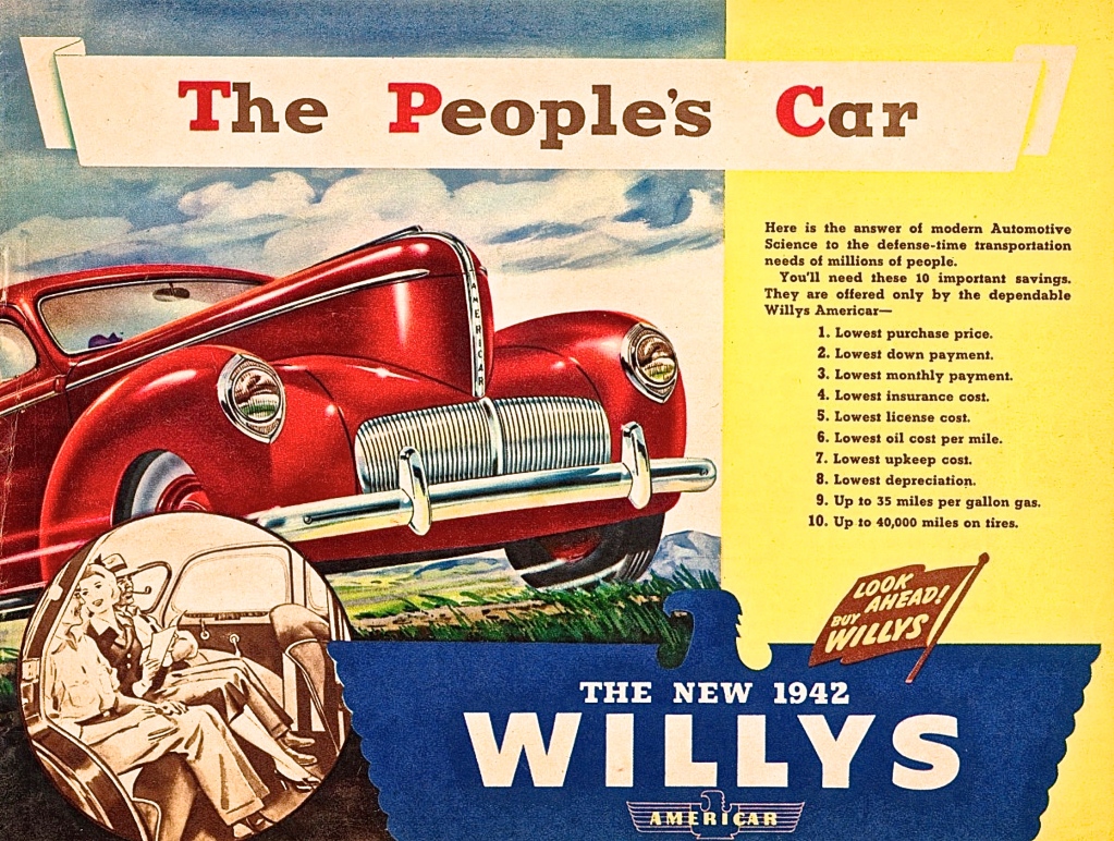 1942 Willys Brochure