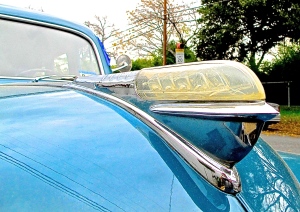 1949 Plymouth Special De Luxe in Austin TX hood
